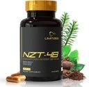 NZT-48 Brain Booster | Nootropic Brain Ergänzungen für Gedächtnis und Fokus | Premium Natural Energy Supplement mit Koffein, Phosphatidylserin, Vitamine B6 & B12, Ashwagandha | 60 Servierungen