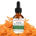 MagMushroom Cordyceps Pilz Extrakt Flüssige Tincture, Tägliche Ergänzung, Doppel extrahiert für maximale Potenz, 2 Fl. oz, 60 Täglich