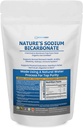 Nature’s Sodium Bicarbonate Bio verwenden Aluminium Free Baking Soda. Kein chemisch reines Backpulver für Gesundheit & Wellness. Natriumbicarbonat 2 lb