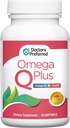 DOCTORS' PREFERRED Omega Q Plus– Omega-3 und CoQ10 Ergänzung Liefert jeden Tag Herz-Gesundheits-Unterstützung mit 50 mg CoQ10 und liefert Antioxidans Power (60 Softgels)