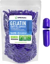 XPRS Nutra Größe 0 Leere Kapseln - 500 Graf Leere Gelatine Kapseln - Pillen DIY Kapsel Füllung - Pure Bovine Pill Gel Kapseln für Do-It-Yourself Ergänzungen (Purple)