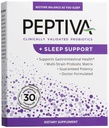 Peptiva 26 Billion CFU Probiotic und Sleep Support - Klinisch validiert Multi-Strain Probiotic - Lactobacillus und Bifidobacterium, Melatonin - 30 Count