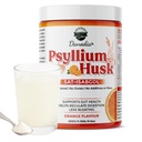 Danodia Foods Bio Psyllium Husk Pulver Mild Orange Flavor, 200g (8.8oz) | Sat-Isabgol mit 5 hinzugefügt Kräuter | Unsweetened, Glutenfrei, natürliche Faserergänzung für Verdauungsgesundheit