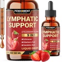 Supplément de gouttes de drainage lymphatique 9in1 - Echinacea
