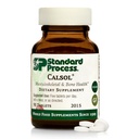 Standard Process Calsol - Musculoskeletal & Knochen Health Supplement - Skeleton Nutrition Supplement mit Calcium & Phosphor - Aids Nervous System & Soft Tissue - Vegan & Glutenfrei - 90 Tabletten