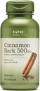 GNC Kräuter Plus Cinnamon Bark 500mg Supplement, Traditionelle Ayurvedische Kräuter, 100 Servierungen