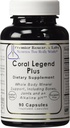 Coral Legend Plus, 90 Kapseln - pH-Unterstützung Formel für Ganzkörper-Mineralunterstützung, einschließlich der Knochen, Gelenke, Zähne und einem alkalischen pH-Wert