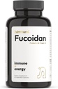 Certified Organic Fucoidan 500 mg Pure Atlantic Patagonian, BB536® Probiotics, Fucoidan Spezialisten für über 20 Jahre, Immun + Energie, 60 Gemüsekapseln (1 Flasche)