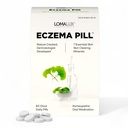 Loma Lux Eczema Pillen – Natural Eczema Treatment Relief Remedy – Dermatologe Entwickelt – 7 Mineralien klar & verhindern Severe Eczema Scaling, Rash, Anti Itch Haut Körper Gesicht für Erwachsene, Kinder, Kleinkinder