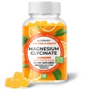 Magnesium Glycinate Gummis für Kinder & Erwachsene Frauen & Männer - Zucker kostenlose Glutenfreies Non-GMO Vegan Chewable Supplement