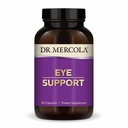 Dr. Mercola Eye Support - Unterstützt die Gesundheit von Augen und Vision - mit Lutein, Zeaxanthin, Organic Astaxanthin & Black Currant - Non-GMO, Gluten-Free & Soy Free - 90 Kapseln (90 Portionen)