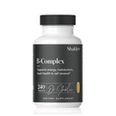 Shaklee - B-Complex- The Ultimate Energy Boost with Patented Bioactivated Absorption SystemTM - B Vitamins for Enhanced Well-Being - Unterstützt Energie, Herz-Kreislauf- und Gehirngesundheit - 240 Tabletten