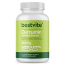 BESTVITE Curcumin 510mg (Turmeric)(120 vegetarische Kapseln) mit Curcumin C3 Complex & Bioperine - Standardisiert auf 95% Curcuminoide - No Stearates - Vegan - Non GMO - Gluten Free