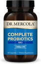 Dr. Mercola Complete Probiotics SBO - 4 Billion CFU - für Gut Health - Unterstützt gesunde Immunfunktion - Non-GMO, Gluten-Free & Soy-Free - 90 Kapseln (90 Portionen)
