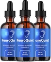(3 Pack) NeuroQuiet Drops - Offizielle NeuroQuiet Tägliches Hören Unterstützung Alle natürliche saubere Flüssigkeit Erweiterte Formel für Ohr Gesundheit, Auditory Clarity & Inner Ear Balance Bewertungen, 3 Flaschen für 3 Monate
