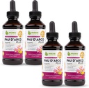 Maxx Herb PAU D’Arco Extract with Dandelion Root & Red Clover Therapeutic Blend, PAU Darco Tincture Absorbs Better Than Taheebo Tea or Capsules, for Immune Support, 4 Bottiglie (240 Servings)