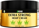 5kind Extra Strong Canapa Crema 6.76 fl oz- Massima resistenza - Natural Soothing Relief Joint Cream - Muscle Rub per Schienale inferiore, Giunti, Neck, Ginocchiere e Spalle