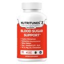 Blutzucker-Komplex mit Berberine, Ceylon Cinnamon, Panax Ginseng & Chromium – Unterstützt gesunde Zucker Stoffwechsel – 90 NutriSulin Ergänzung Kapseln