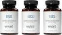 EGCG | Grüner Tee Extrakt | 400 mg - Antioxidans Ergänzung | Vegan, Glutenfrei | 100 Vegetarische Kapseln (Pack von 3)