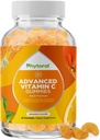 Phytoral Natürliche Vitamin C-Gummien für Erwachsene - Hohe Potenz Vitamin C Immun Unterstützung Gummis - Ascorbinsäure Kaubare Immun Booster für Erwachsene mit leistungsfähigen Gehirn Vitamine Ergänzungen