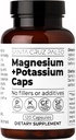 Santa Cruz Paleo Magnesium Kaliumkapseln,120 Kapseln, Magnesium Glycinat und Kaliumcitrat, Glutenfrei, Keto, Zuckerfrei, Paleo, Für allgemeine Gesundheit, Gehirn, Muskel, Knochen und Energie Unterstützung.