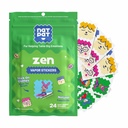 NATPAT Zen Patch Mood Calming Aufkleber für Kinder und Erwachsene - Chemikalien und Drogenfrei, Stimmungsunterstützung für Entspannung, Ruhe und Emotion Regulation - BuzzPatch Natural Patch (24 Pack)