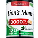 Lab | Lions Mane | 120 Kapseln | Lions Mane Supplement | Lions Mane Supplement Kapseln | Mushroom Supplement | Ultra hohe Absorption.