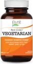 Real-ZymesTM Vegetarische Verdauungsenzym-Ergänzung mit Probiotika für bessere Verdauung - Natürliche Unterstützung für Relief von Bloating, Gas, Belching, Durchfall, Verstopfung, IBS, etc. - 90 Caps