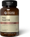 Nature's Sunshine Flax Seed Oil, 60 Softgels | Hervorragende Quelle von Herz-Gesundheit Fettsäuren, Enthält Lignane, die helfen, Immunität zu stärken und Brust- und Prostatagesundheit zu unterstützen
