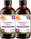 Zahler Magnesium Liquid Super-Strength Magnesium Muskel-Berechnung Unterstützung, 4 FL OZ. Entflammt. (2 Stück)