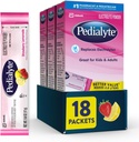 Pedialyte Elektrolyt-Pulver-Packets, Erdbeer-Lemonade, Hydration Drink, 18 Einzel-Serving-Pulver-Packets