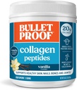 Bulletproof Vanille Collagen Peptide Pulver mit MCT-Öl, 14.3 Unzen, Grass-Fed Collagen Protein für Haut, Knochen und Gelenkunterstützung, Pasture Raised, keine zusätzlichen Hormone, Verpackung Mai Vary