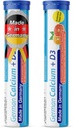 Calcio tedesco + VIT. D - 40 Vegetariano Bevande Effervescenti Tablet - Arancione-Grapefruit Flavor - Made in Germany