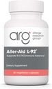 Allergy Research Group Aller-Aid L92 Supplement - mit Lactobacillus Acidophilus, Indian Frankincense, Boswellic Acid, Vegetarische Kapseln - 60 Zähler