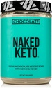 Nackte Schokolade Keto - Premium Schokolade Keto Fett Bombenpulver - Nichts Künstliches - Glutenfreie Keto-Bombe Schokolade Mct Ölpulver mit No Gmos - 1,3 Lb