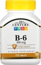 21e siècle B 6 100 mg Comprimés, 110 Nombre (paquet de 3)