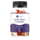 Beruhigen Sie sich von Wellness Sleep Well Gummies, Extra Strength Gummy mit Melatonin, Natural Sleep Support Supplement, 30 Count