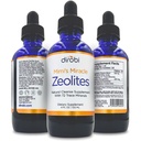 Mimi's Miracle Zeolites: Heavy Metal Detox Zeolite Supplement Tropfen mit 70 Spuren Mineralien für Erwachsene & Kinder - Unterstützt Zellrestauration, Immun- & Verdauungstrakt Gesundheit (4 oz Flaschen, 60 Tage Versorgung)