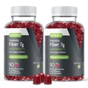 VITEEY Prebiotic Fiber Gummis für Erwachsene, 7g - Gut Health & Digestive Soluble Fiber Supplement Gummies - Zero Sugar Hinzugefügt, Vegan, Gluten-Free - 180 Count