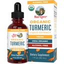 MaryRuth Organic Turmeric Liquid Extract | Sugar Free | USDA Organic | Organic Turmeric Supplement | Non-GMO | Gluten Free | Vegan | Alkoholfreie Tinte | 1 Fl Oz