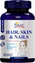 (8 Pack) Esmond Natural: Haar, Haut und Nägel (Promotes Firm Skin, Stärken Haar und Nägel), GMP, Natural Product Assn Certified, Made in USA - 480 Tabletten