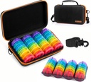 Organizzatore mensile di pillole 2 volte al giorno,Pill Boxes e organizzatore 2 volte al giorno,7 giorno, mensile,può fare da te,con custodia di protezione,Pill Organizer 2 volte con la cinghia della spalla.Maniglia confortevole, senza BPA.