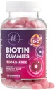 Haar Vitamine Gummy mit Biotin 5000 mcg - Haarwachstumsunterstützung mit Vitaminen E & C für Thicker, Stronger & Beautiful Hair - Haar Haut und Nägel Vitamin für Frauen, Non-GMO, Glutenfrei - 120 Gummi