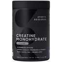Sportforschung Creatine Monohydrate - Gewinnen Sie Lean Muscle, Verbesserung der Leistung und Stärke und Unterstützung Workout Erholung* - 5 g Micronized Creatine - 17.64 oz