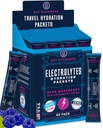 KEY NUTRIENTS Elektrolyte Pulver-Packets - Delicious Blue Raspberry 40 Pack Hydration Packets - Travel Hydration Powder - Kein Zucker, keine Kalorien, Glutenfrei - Made in USA