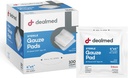 Dealmed 4’’’ x 4’’’ Sterile Gauze Pads (100 Zähler) Einweg- und Individuell Wrapped Medical Gauze Pads, Wound Care Produkt für First Aid Kit und medizinische Einrichtungen (Pack von 1)