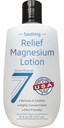 Sieben Mineralien Magnesium Lotion für Schlaf, beruhigendes Relief & Entspannung - Hochkonzentriertes Magnesium für besseren Schlaf, Füße & Gelenkpflege. Nicht fettige Lotion mit hautfreundlichen Inhaltsstoffen - 8 fl oz