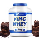 Ronnie Coleman Signature Serie Whey Konzentrat + Isolate Proteinpulver, Pre Workout Shake Mix für Lean Muscle Support, Low Sugar Supplement für Damen und Herren, Chocolate Brownie Flavor, 5 lbs