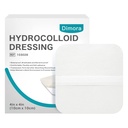 Dimora Hydrocolloid Dressing 4" x 4" für Wund Care, 10 Stück große Patch-Bandages mit Selbstklebestoff für Bettenore, Burn, Blister, Akne Care, Superabsorber für schnelle Heilung