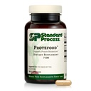 Standard Process Protefood - Protein Metabolism Support Supplement - Aids Knochen & Immune Gesundheit - Ganze Nahrungsergänzung für zelluläre Gesundheitsunterstützung - Enthält Calcium & Vitamin C - 90 Kapseln
